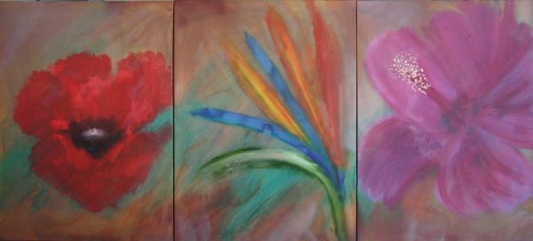 Three Desert Flowers